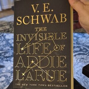 Black and Gold Book - The Invisible Life of Addie LaRue